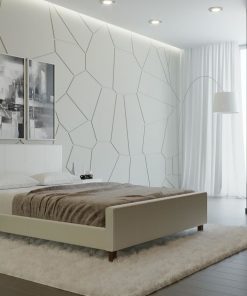 חדר שינה קומפלט דגם BLANCO כולל 2 שידות וקומודה